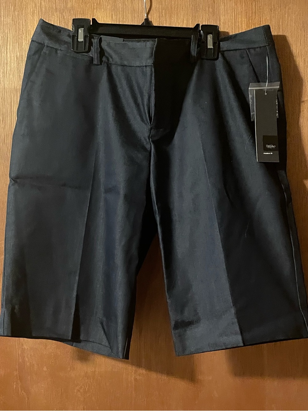 Women’s Mossimo Stretch Bermuda Shorts Modern Fit Size 6 Dark Blue New With Tags